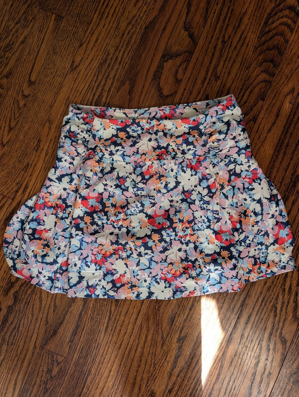 Freely Multicolor Floral Athletic Skort Size S